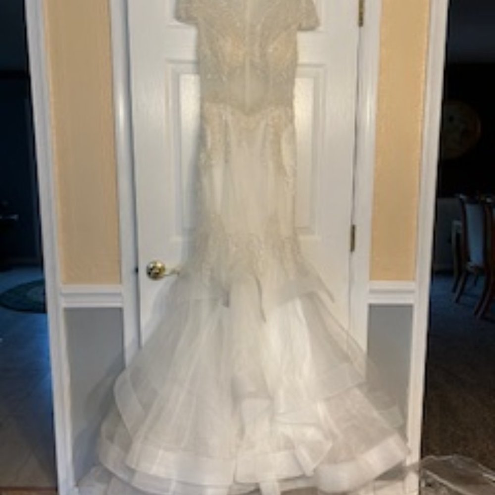 Jovani Dress, white, size 6